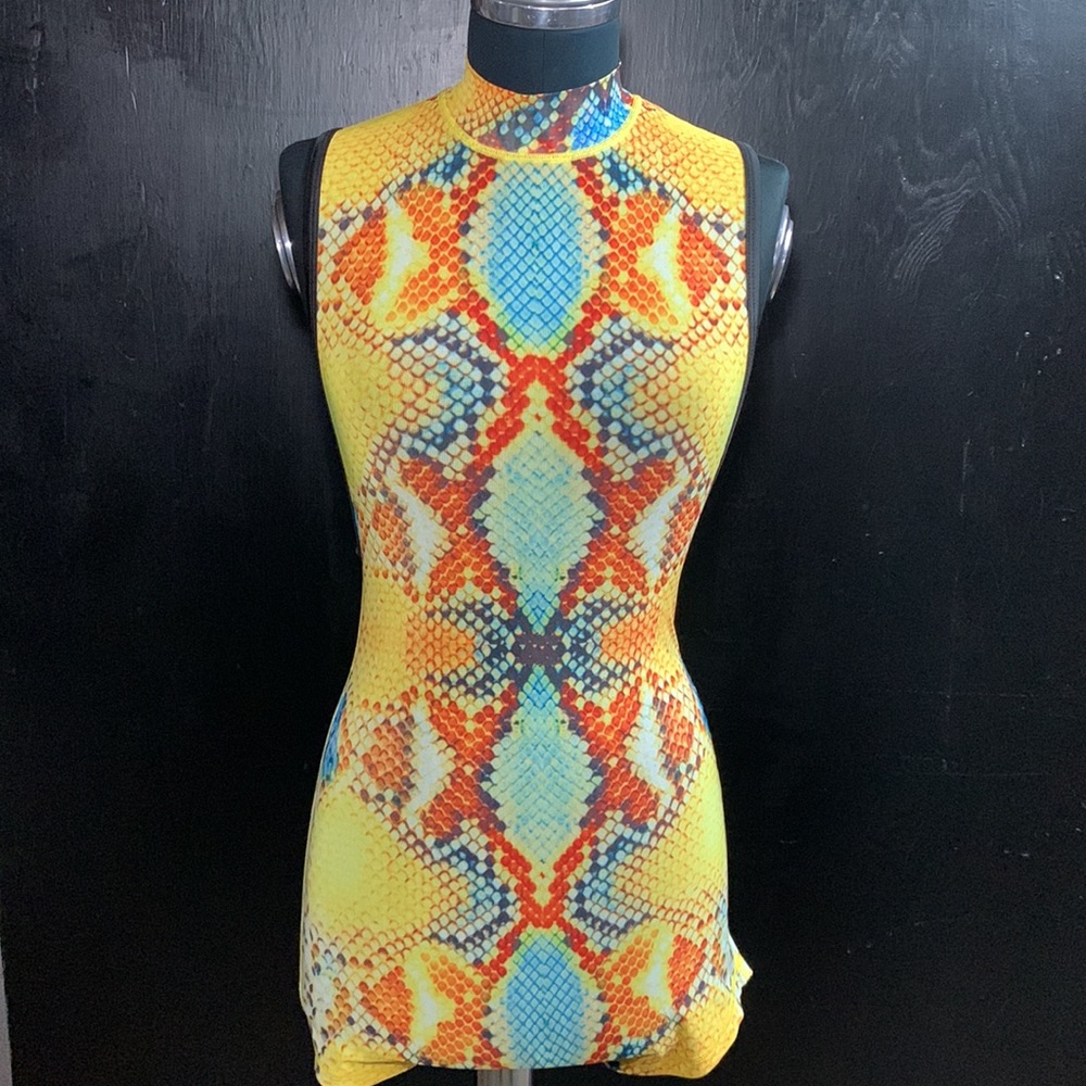 Snake print Body suit